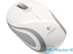 Мышь Logitech Wireless Mini Mouse M187 White USB