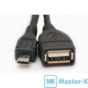 Кабель USB 2.0 microUSB OTG 0.8 м Atcom
