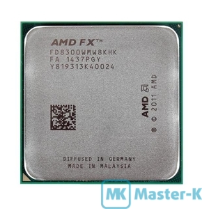 AMD FX-8300 3,3GHz/(4*64+8*16)Kb-L1/4*2Mb-L2/8Mb-L3, sAM3+ Tray