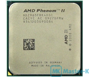 AMD Phenom II X4 965 3,40GHz/4*128Kb-L1/4*512Kb-L2/6Mb-L3, sAM3 Tray