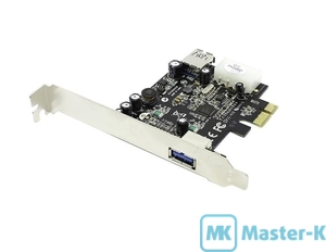 Контроллер PCI-E USB 3.0 ST-Lab U-720 PCI-Express X1