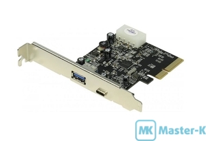 Контроллер PCI-E USB 3.1 ST-Lab U-1120 PCI-Express X1