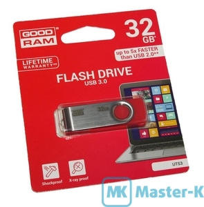 USB FLASH 32Gb GoodRam UTS3 (Twister) UTS3-0320R0R11 Red USB 3.0