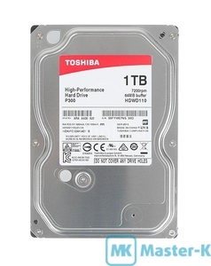 HDD 3,5" SATA 1Tb Toshiba HDWD110UZSVA 7200, 64Mb