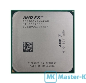 AMD FX-6100 3,3GHz/(3*64+6*16)Kb-L1/3*2Mb-L2/8Mb-L3, sAM3+ Tray