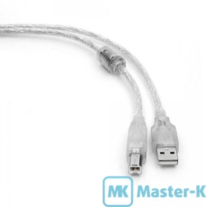 Кабель USB 2.0 AM-BM, 1.8 м Cablexpert CCF-USB2-AMBM-TR-6