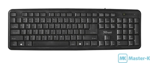 Клавиатура Trust Ziva Keyboard RU USB