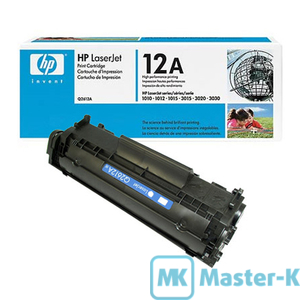 Картридж HP LaserJet 1010/12/15, 2.000 pages (Q2612A)