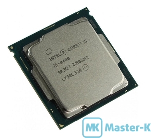 Intel Core i5-8400 2,80GHz/2666MHz/9Mb-L3/GPU-350/1050MHz, LGA-1151 Tray