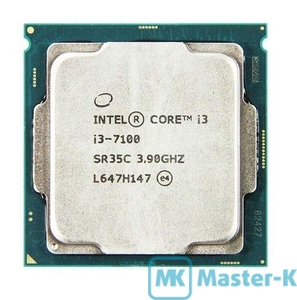Intel Core i3-7100 3,90GHz/2400MHz/3Mb-L3/GPU 350/1100MHz, LGA-1151 Tray