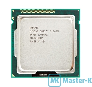 Intel Core i7-2600K 3,40GHz/1333MHz/8Mb-L3/1350MHz, LGA-1155 Tray