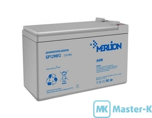 Аккумуляторная батарея 12В/9 Ач для UPS Merlion (GP1290F2)