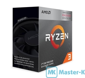 AMD RYZEN 3 3200G 3,6GHz (Turbo 4.0GHz)/4C,4T/4Mb-L3, AM4 BOX