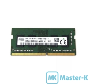 SO-DDR4 4Gb 2666 Hynix