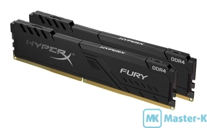 DDR4 32Gb (2*16Gb) 3200 Kingston HyperX Fury Black (HX432C16FB3K2/32)