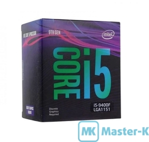 Intel Core i5-9400F 2,90GHz/2666MHz/9Mb-L3, LGA-1151 BOX