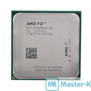 AMD FX-4100 3,6GHz/(2*64+4*16)Kb-L1/2*2Mb-L2/8Mb-L3, sAM3+ Tray