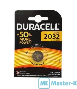 Батарейка DURACELL DL2032 DSN