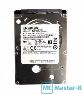 HDD 2,5" SATA 1Tb Toshiba MQ04ABF100 5400, 8Mb