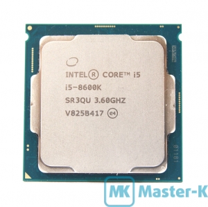Intel Core i5-8600K 3,60GHz/2666MHz/9Mb-L3/GPU-350/1150MHz, LGA-1151 Tray