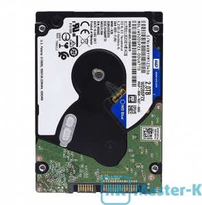 HDD 2,5" SATA 2Tb WD Blue WD20SPZX 5400,128Mb