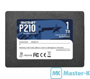 SSD 2,5" SATA 1Tb Patriot P210 (P210S1TB25)
