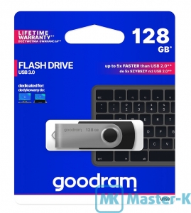 USB FLASH 128Gb GoodRam UTS3 (Twister) UTS3-1280K0R11 Black USB 3.0