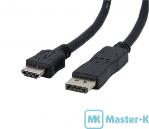 Кабель DisplayPort to HDMI 5,0m Gembird CC-DP-HDMI-5M