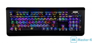 Клавиатура Modecom Volcano Hammer 2 RGB Removable Red Switch USB (K-MC-HAMMER2-U-RED-RGB-RU) Black