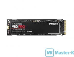 SSD M.2 PCI-E 500Gb Samsung 980 Pro (MZ-V8P500BW)