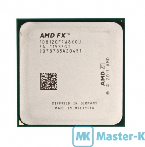 AMD FX-8120 3,1GHz/(4*64+8*16)Kb-L1/4*2Mb-L2/8Mb-L3, sAM3+ Tray
