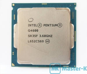 Intel Pentium G4600 3,60GHz/3Mb-L3/GPU 350/1100MHz, LGA-1151 Tray