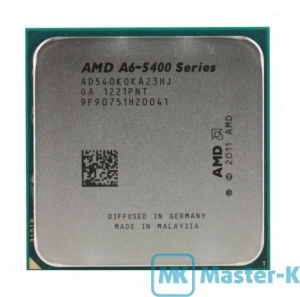 AMD A6-5400K 3,6GHz/96Kb-L1/1Mb-L2, sFM2 Tray