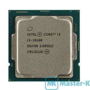 Intel Core i3-10100 3,60GHz/2666MHz/6Mb-L3, LGA-1200 Tray