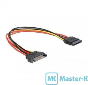 Кабель питания SATA удлинитель Cablexpert CC-SATAMF-01 SATA, 0.3 м