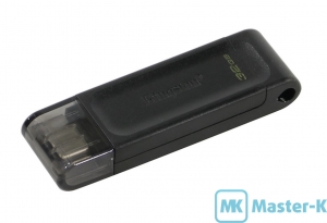 USB FLASH 32Gb Kingston DT70/32GB Type-C Black