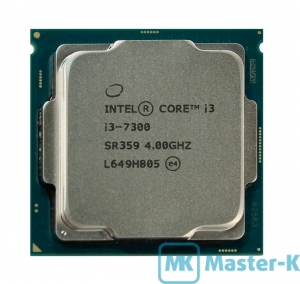 Intel Core i3-7300 4,00GHz/2400MHz/4Mb-L3/GPU 350/1150MHz, LGA-1151 Tray