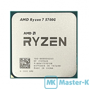 AMD RYZEN 7 5700G 3,8GHz (Turbo 4.6GHz)/8C,16T/16Mb-L3, AM4 Tray