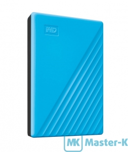 HDD 2,5" USB 4Tb WD My Passport Blue (WDBPKJ0040BBL-WESN), USB 3.0