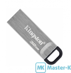 USB FLASH 32Gb Kingston Kyson (DTKN/32GB) Black/Silver USB 3.2