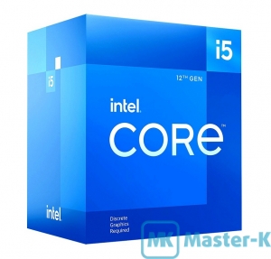 Intel Core i5-12400F 2,50GHz/4800MHz/18Mb-L3, LGA-1700 BOX