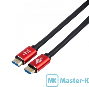 Кабель HDMI to HDMI 5m Atcom Red/Gold ver 2.0