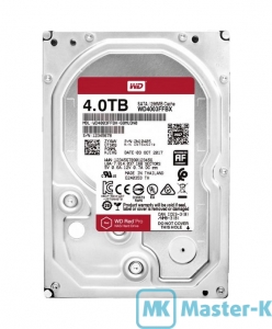 HDD 3,5" SATA 4Tb WD WD4003FFBX Red Pro NAS 7200, 256Mb