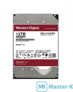 HDD 3,5" SATA 12Tb WD WD121KFBX Red Pro 7200, 256Mb