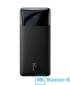 Мобильная батарея Baseus Bipow 30000 mAh 15W Black (PPDML-K01)
