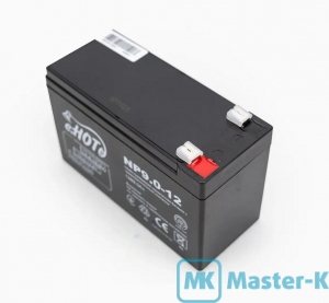 Аккумуляторная батарея 12В/9 Ач для UPS ENOT (NP9.0-12)