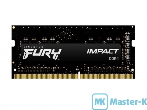 SO-DDR4 16Gb 2666 Kingston Fury Impact (KF426S15IB1/16)