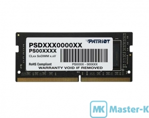 SO-DDR4 8Gb 2666 Patriot Signature Line (PSD48G266681S)