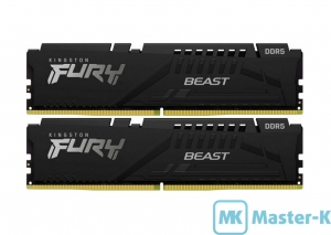 DDR5 32Gb (2x16Gb) 6000 Kingston Fury Beast Black (KF560C40BBK2-32)