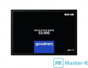 SSD 2,5" SATA 960Gb Goodram CL100 Gen.3 (SSDPR-CL100-960-G3)
